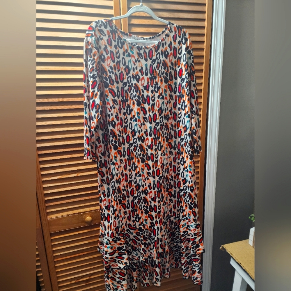 NUGGLES layering Ruffle dress 3x